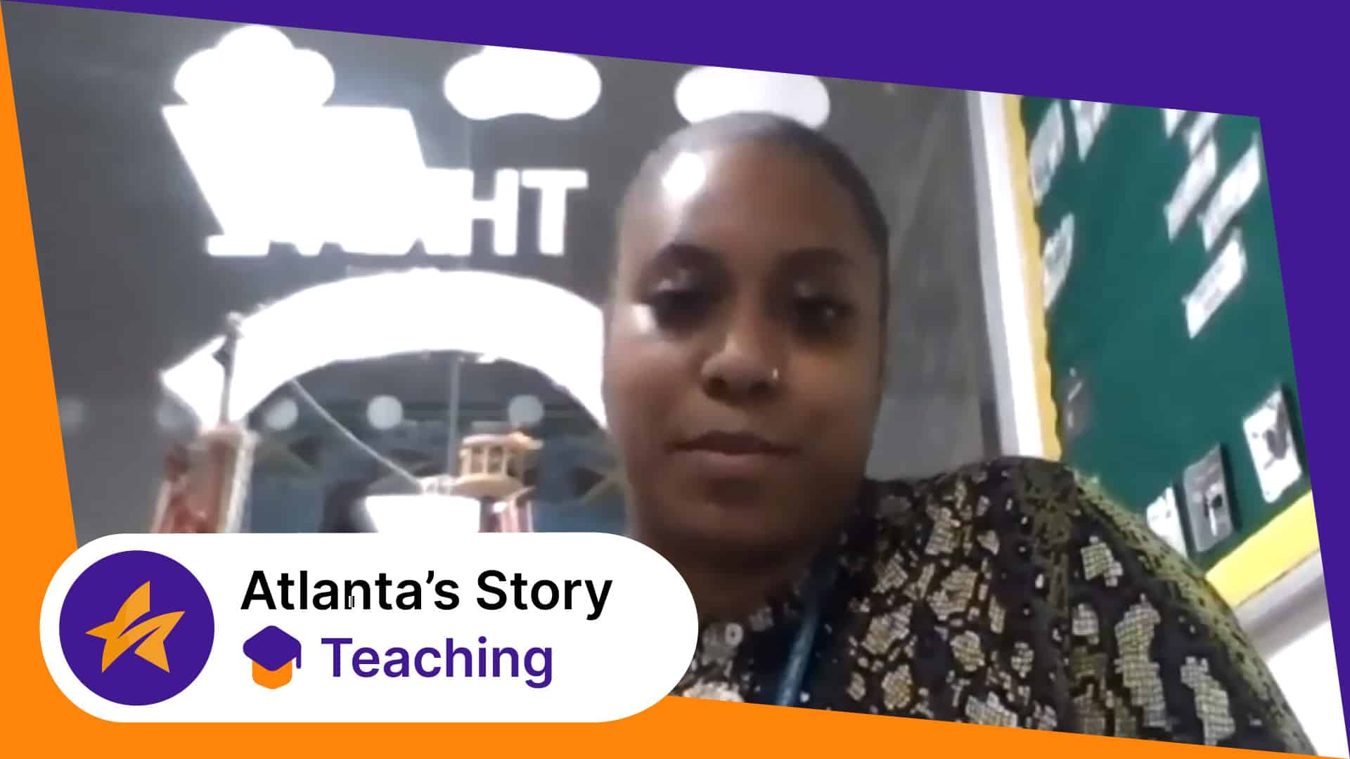 Atlanta's Story: Primary Teaching testimonial