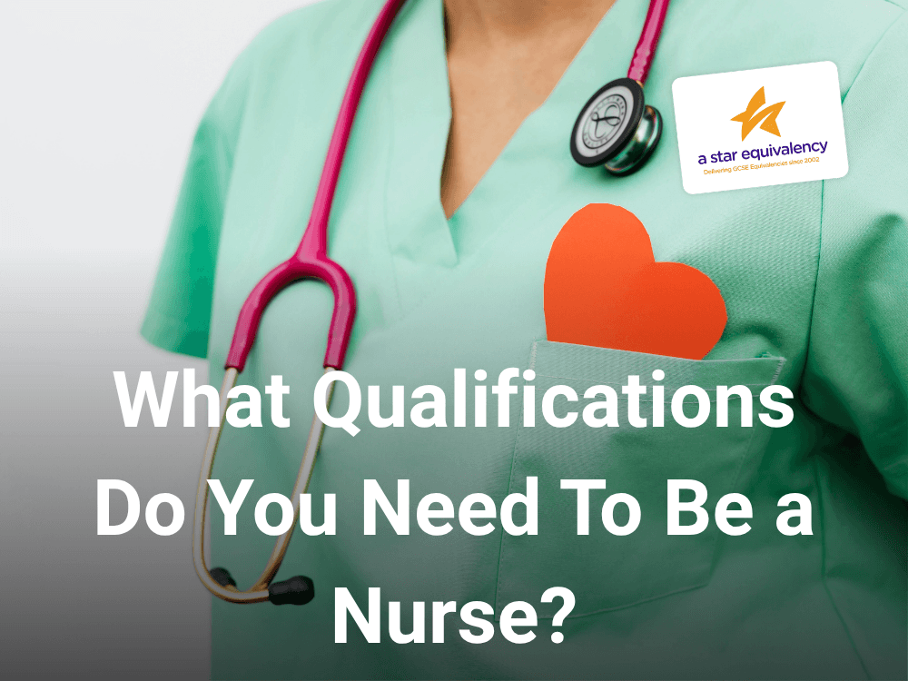 What qualifications do you need to become a nurse?